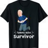 Anti Joe Biden Tummy Ache Survivor Gift T-Shirt