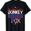 Trump 2024 Biden Republican Laid With Donkey Now Pox Shirts