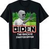 The Quicker Sniffer Upper ,Anti Biden Pro Trump 2023 T-Shirt