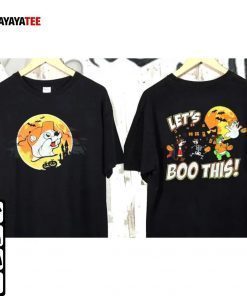Let’S Boo This , Halloween Crew Glow In Dark Funny T-Shirt
