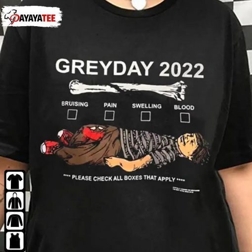 Grey Day 2022 Tour, Suicideboys Please Check All Boxes That Apply Shirt