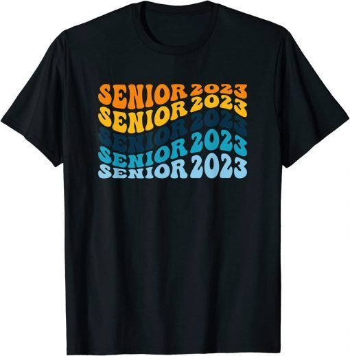 Senior 2023 Graduation My Last First Day Of Class Of 2023 Tee Shirt