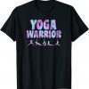 Tie Dye Yoga Warrior Poses Classic T-Shirt