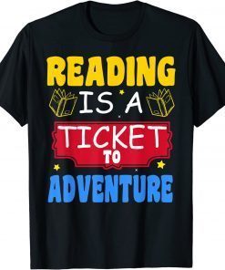 Reading Adventure Library Student Teacher Book Tee Shirt