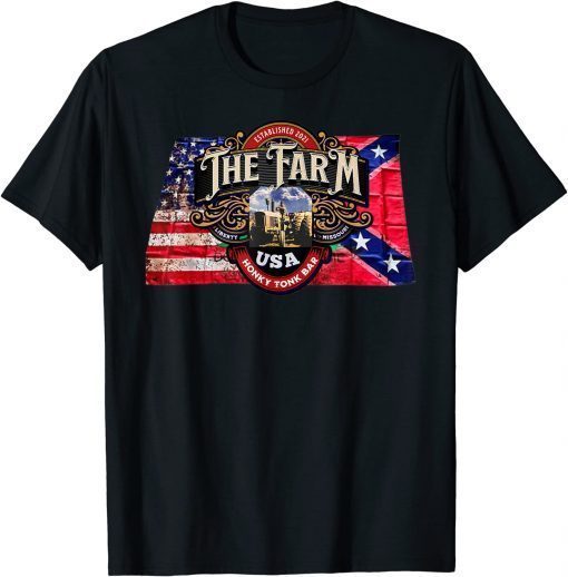 The Farm Liberty Missouri USA Live Music Bar Honky Tonk 2023 T-Shirt