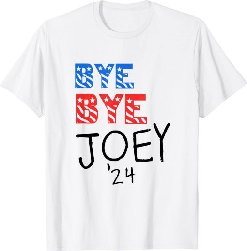 Bye Bye Joey 2024 Anti Democrat Republican President T-Shirt