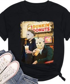 Horror Movies Tshirt Women Michael Myers Jason Scary Killers Gift T-Shirt