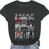 Halloween Squad ,Women Horror Movie Funny Shirts