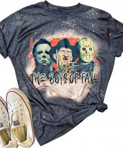 Happy HalloWeen 2023, The Boys of Fall Bleached Classic T-Shirt
