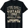 The Man Myth Legend 1952 70th Birthday Gift T-Shirt