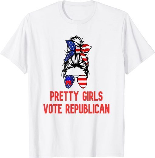 Pretty girls vote republican vote red elections Shirt