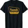 T-Shirt Yosemite National Park Vintage Inspired Sign Graphic