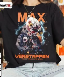 Bootleg Max Verstappen F1,The Flying Dutchman T-Shirt