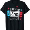 Video Game On 2nd Grade Cool Kids Team Second Back To School T-Shirt