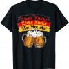 Zicke Zacke Funny Germany Flag Oktoberfest German Beer Lover T-Shirt