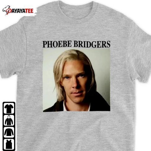 Vintage Benedict Cumberbatch Phoebe Bridgers Shirt