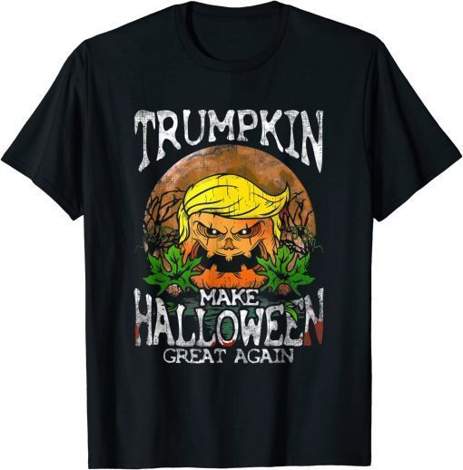 Trumpkin Make Halloween Great Again Funny Halloween Gift Shirts
