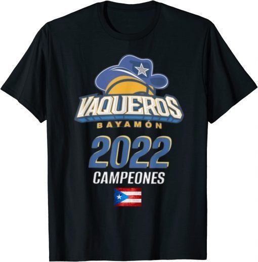 Vaqueros de Bayamon Campeones 2022 T-Shirt
