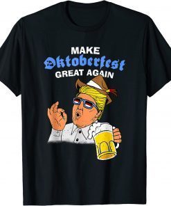German Beer 2022 Oktoberfest Trump 2024 Gift Shirts