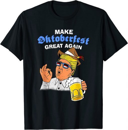 German Beer 2022 Oktoberfest Trump 2024 Gift Shirts