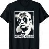 Funny Halloween Donald Trump Make America Metal Again T-Shirt