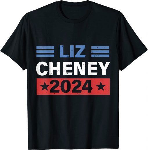 USA Flag Cheney 2024 USA Election Tee Shirt