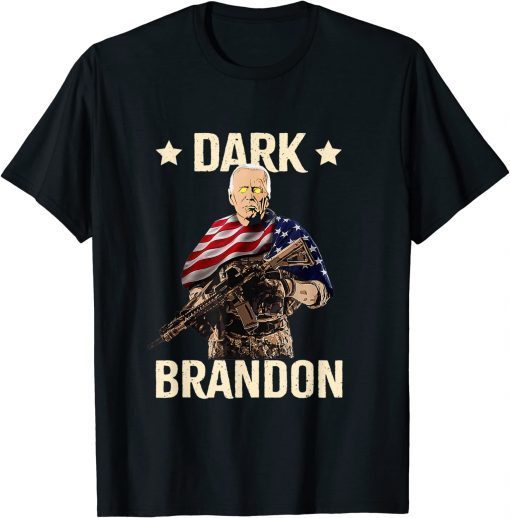 Dark Brandon Joe Biden Saving America Funny T-Shirt