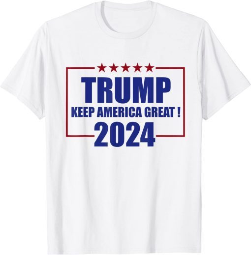 Trump Keep America Great 2024 Defund The FBI Funny T-Shirt