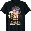 Official Make Oktoberfest Great Again Funny Trump Oktober Prost Beer T-Shirt
