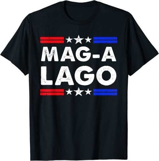 Maga Largo Mar-a-Lago United State Flag Funny Shirt