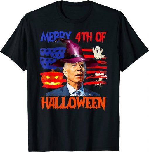 Biden Happy Halloween Confused 4th Of July Shirts