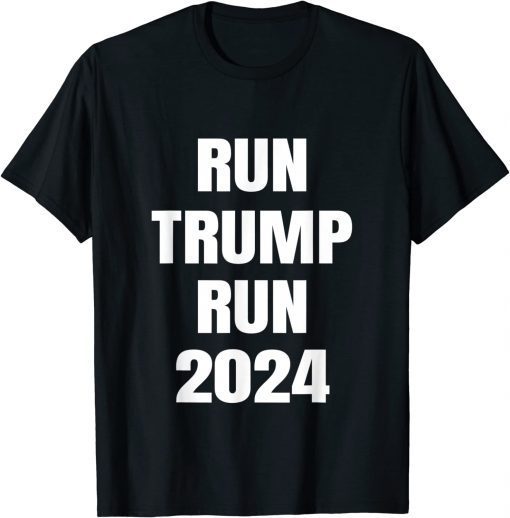 Vintage Run Trump Run 2024 T-Shirt