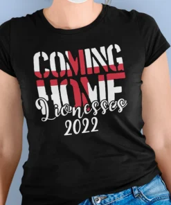 Euro 2022, Coming Home Lionesses T-Shirt