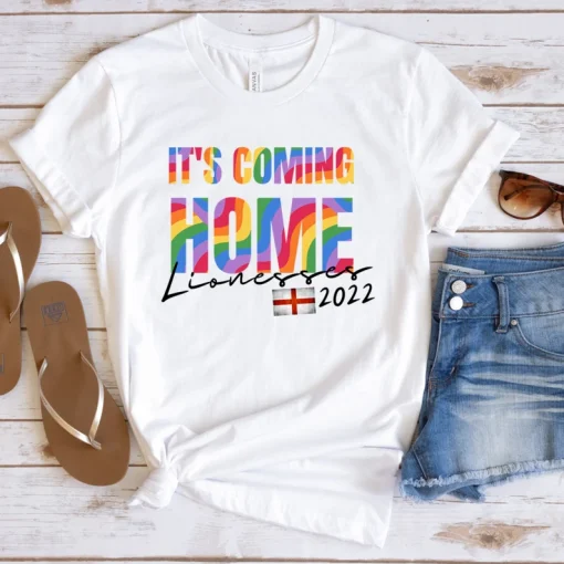 T-Shirt It's Coming Home England Euro 2022