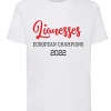 T-Shirt England Lionesses, Euro Champions 2022