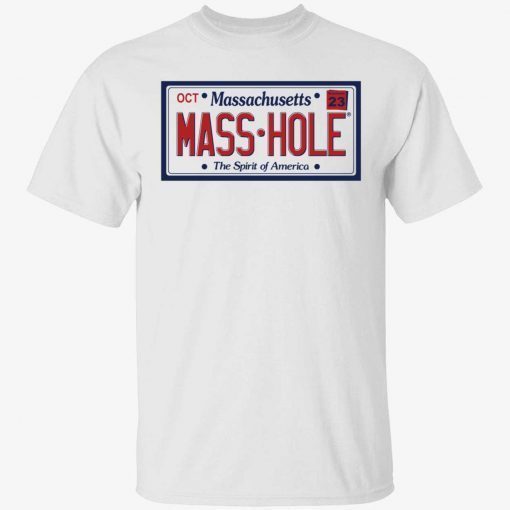 Oct massachusetts mass hole the spirit of america t-shirt