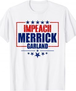 Vintage Impeach Merrick Garland, Anti Joe Biden T-Shirt