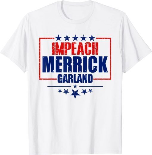 Vintage Impeach Merrick Garland, Anti Joe Biden T-Shirt