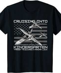 Official Kids Boys Jet Fighter Back To School Fighter Jets Graphic Shirts