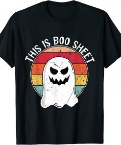This Is Boo Sheet Happy Halloween Gift T-Shirt