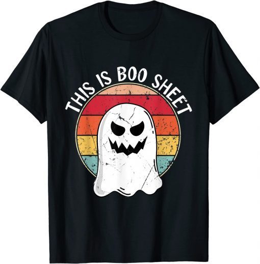 This Is Boo Sheet Happy Halloween Gift T-Shirt