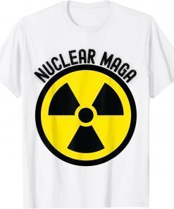 Nuclear MAGA Funny Trump Raid Meme Radioactive Symbol 2024 Gift Shirts