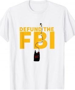 Official Defund The FBI Wired Rat T-Shirt