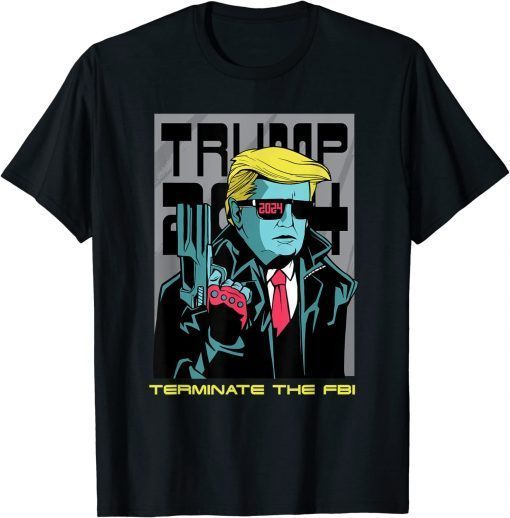 Official Trump 2024 cartoon anti government T-Shirt