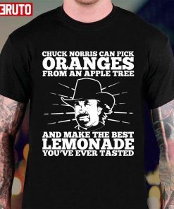 Chuck Norris Can Pick Oranges From An Apple Tree Unisex T-Shirt