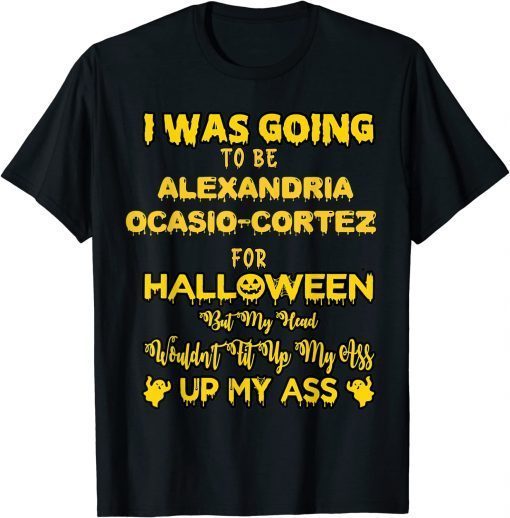 Halloween Outfit for Political Adults Funny T-Shirt