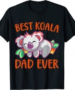 Official Mens Best Koala Ever Daddy Koala Bear Animal Lover Dad Shirts