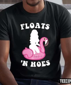 Funny River Float Cool Trip Girls Tubing Trip Floats N Hoes Gift Shirt