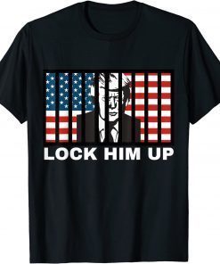 LOCK HIM UP Anti Trump T-Shirt