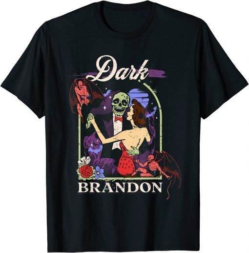 Dark Brandon Saving America Funny Halloween Sarcastic Funny T-Shirt